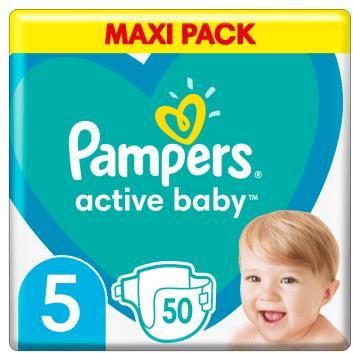 pampers active baby 5 50szt