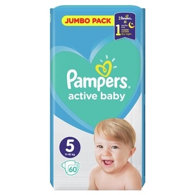 pampers active baby dry 3 126