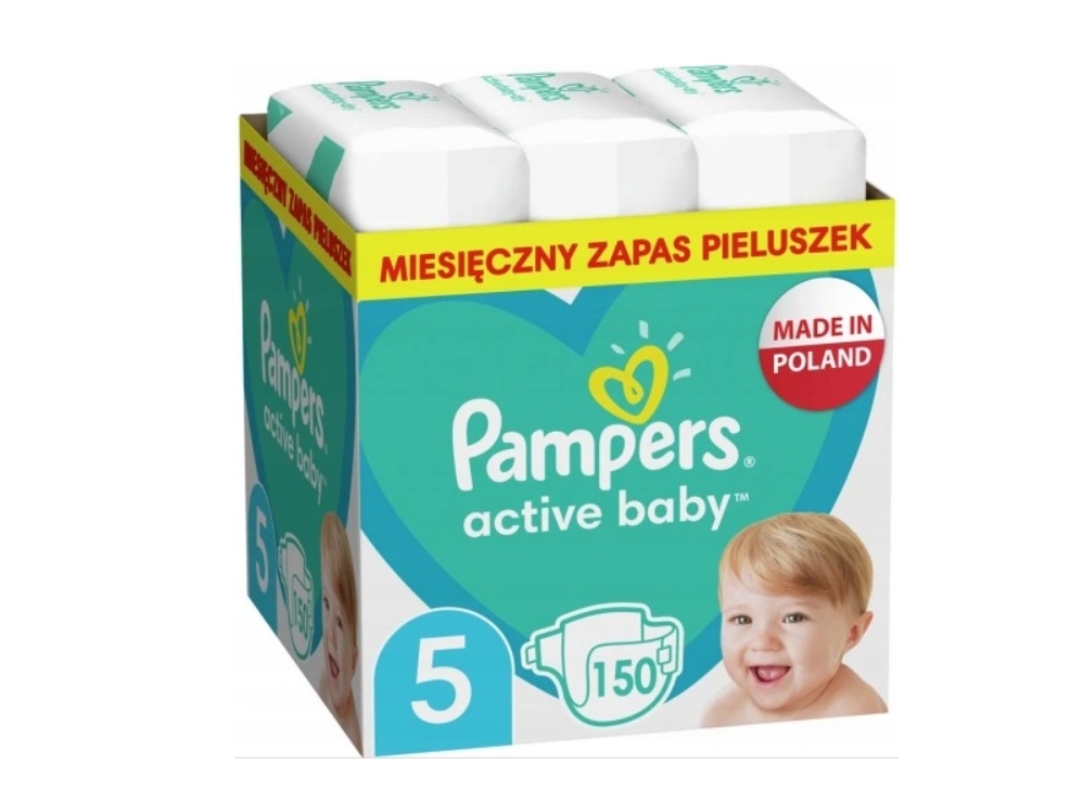 pampers active baby pieluchy jednorazowe rozmiar 5