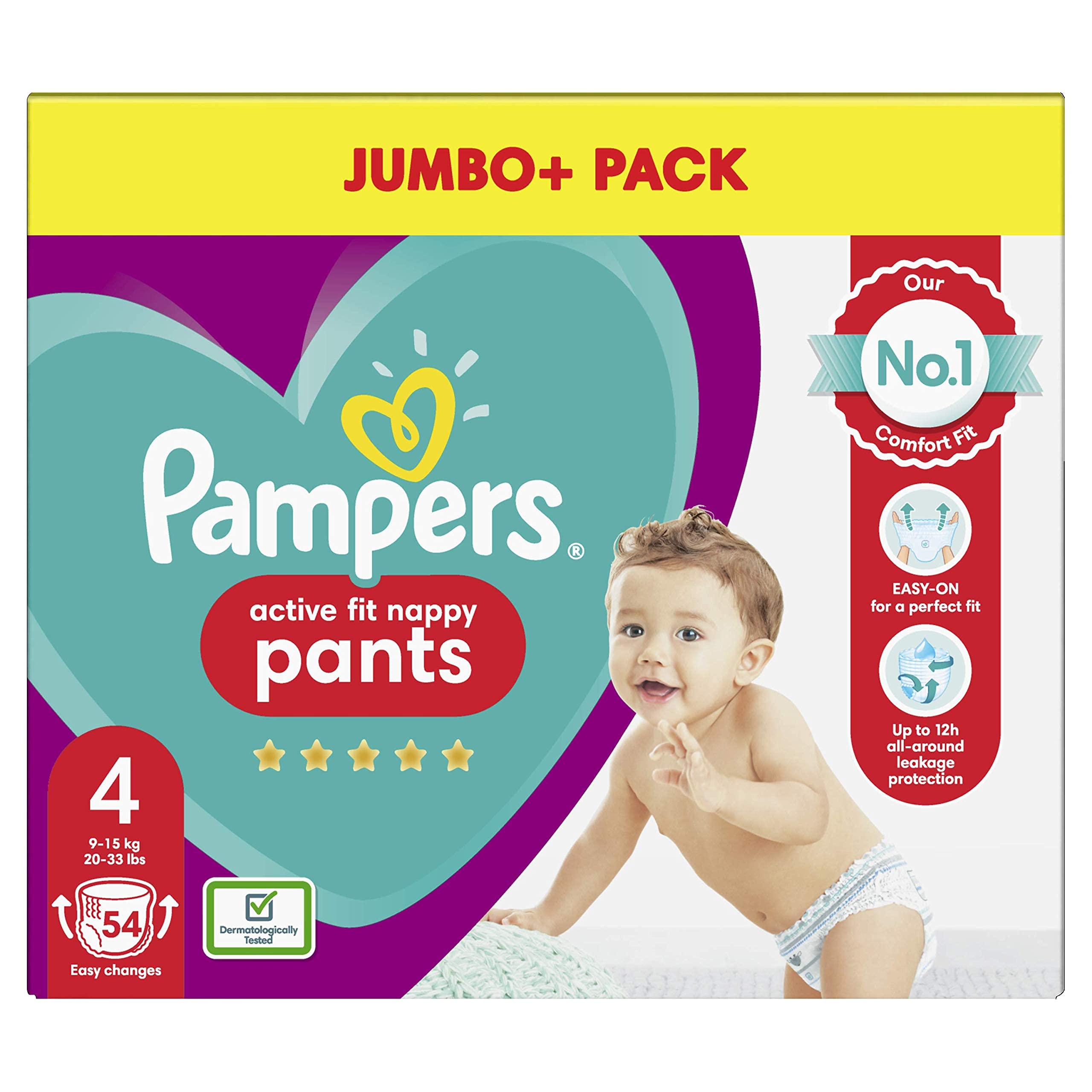 pampers active fit