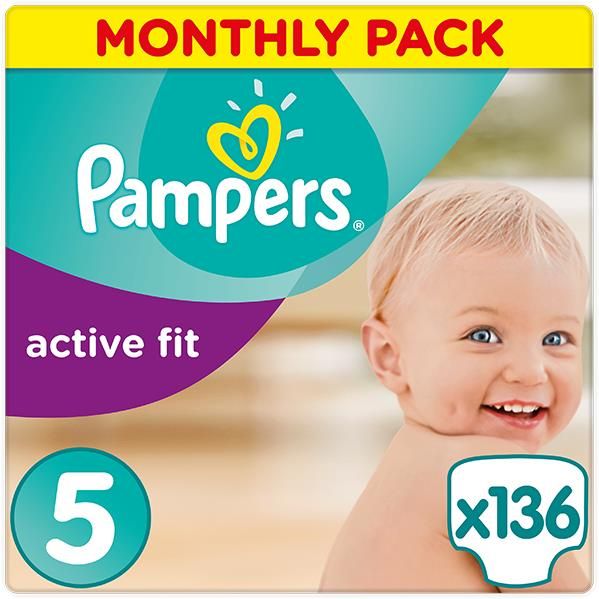 pampers active fit cena