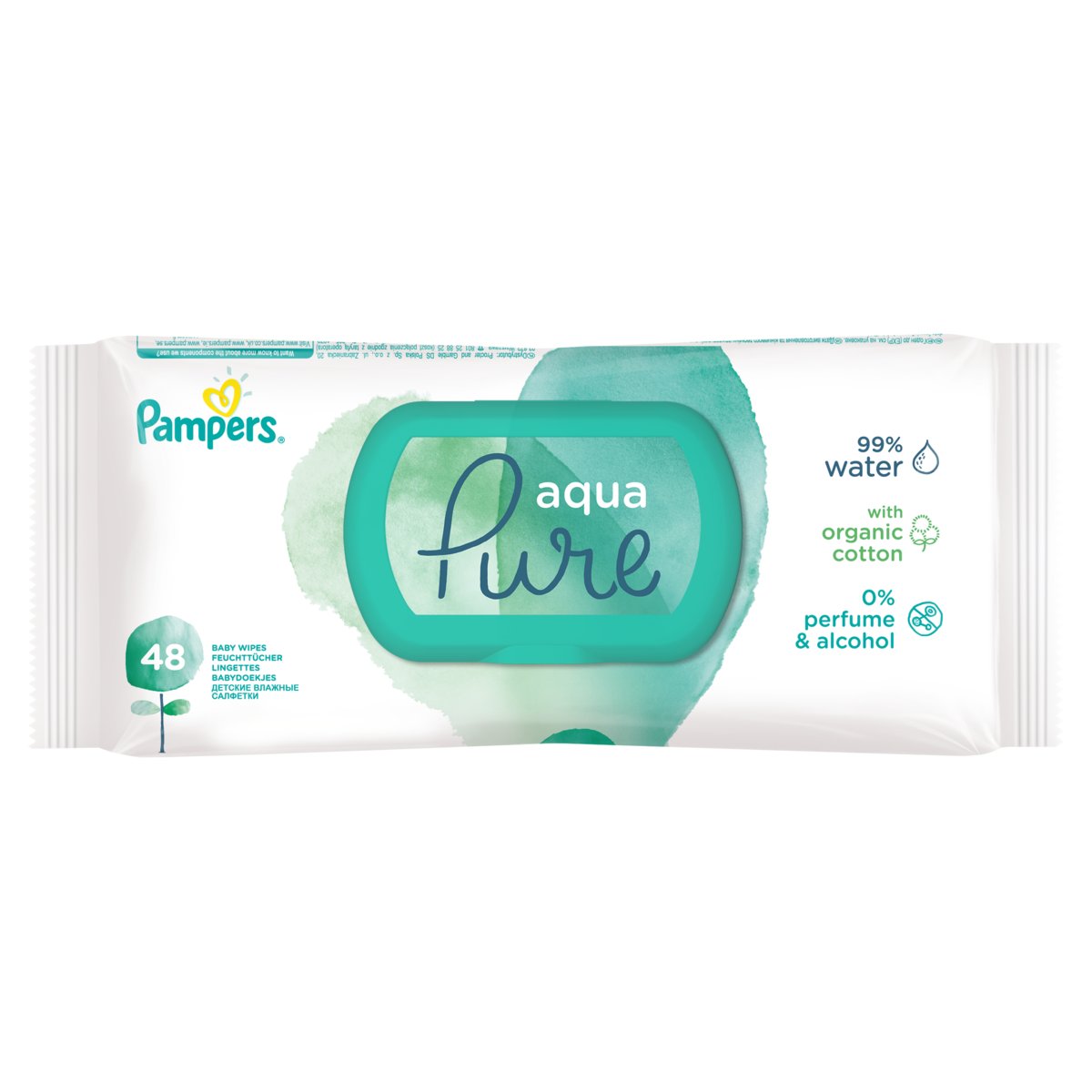 pampers aqua pure chusteczki