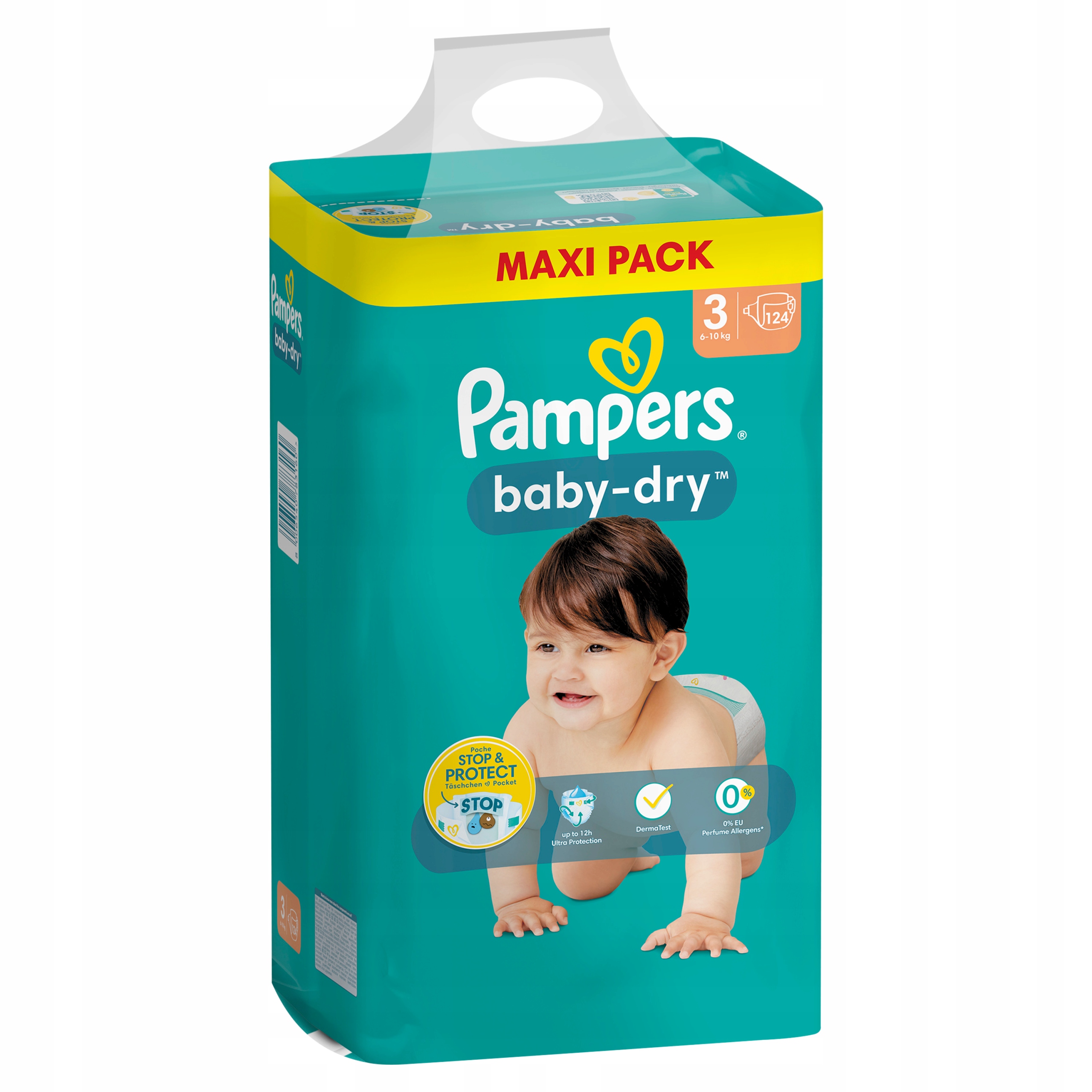 pampers baby-dry 3 cena 124