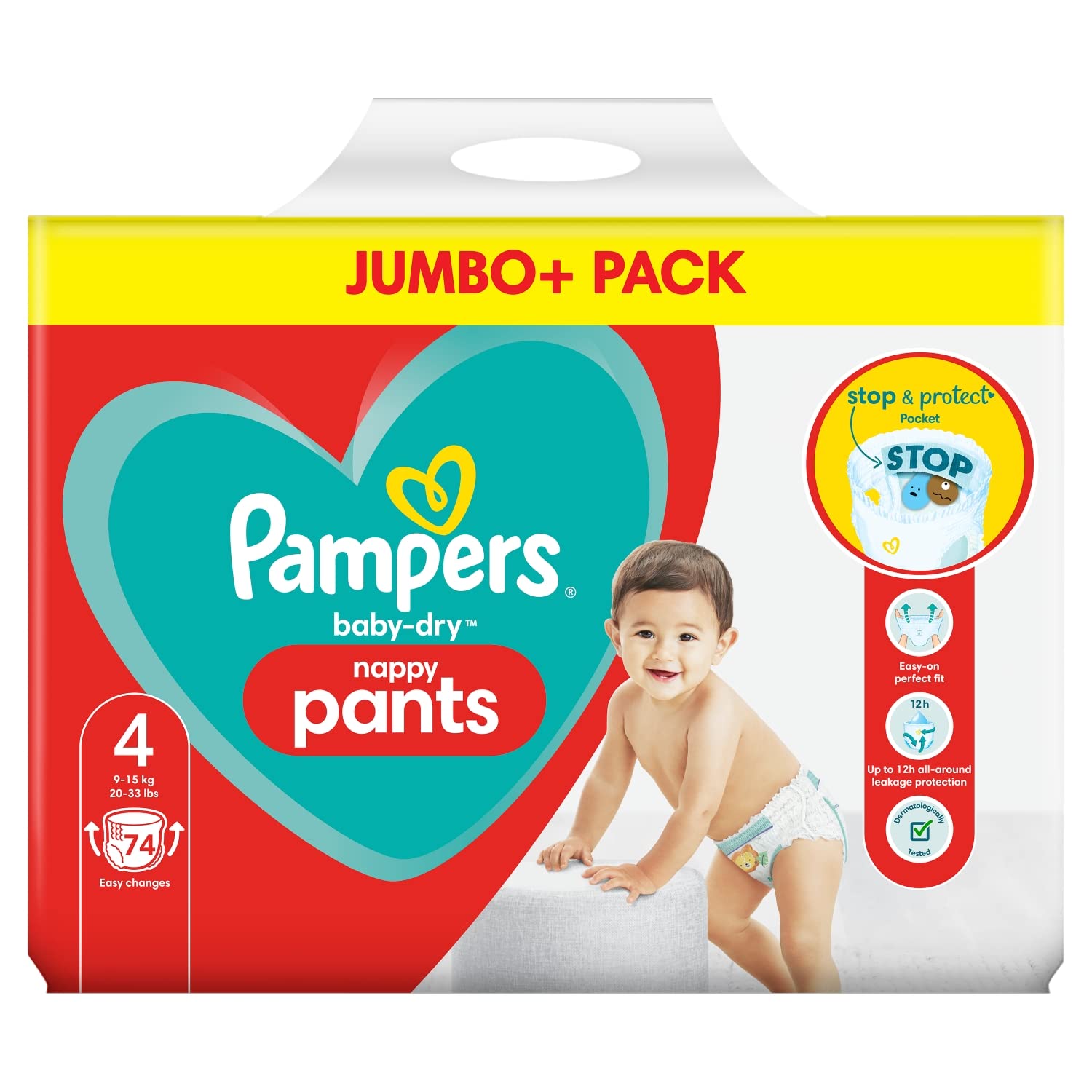 pampers baby dry 96 nappy pants size 4 najtaniej