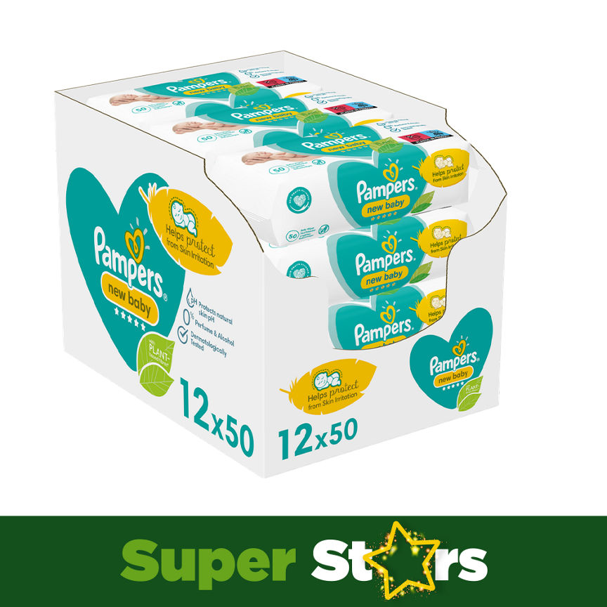 pampers baby wipes 12 pack