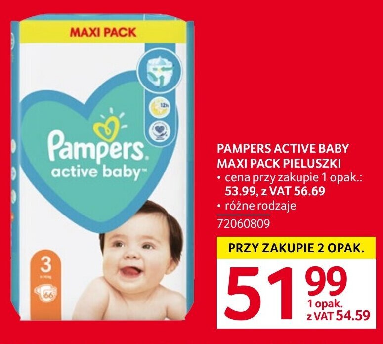 pampers cena selgros