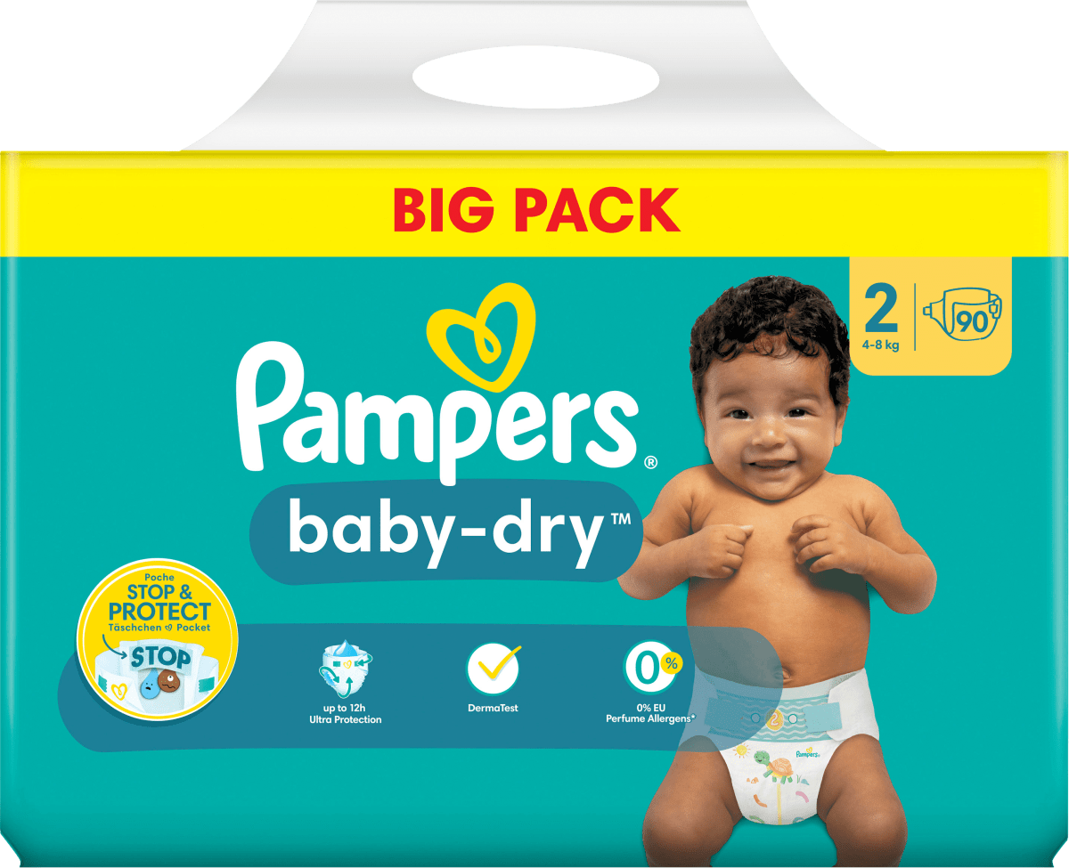 pampers dry