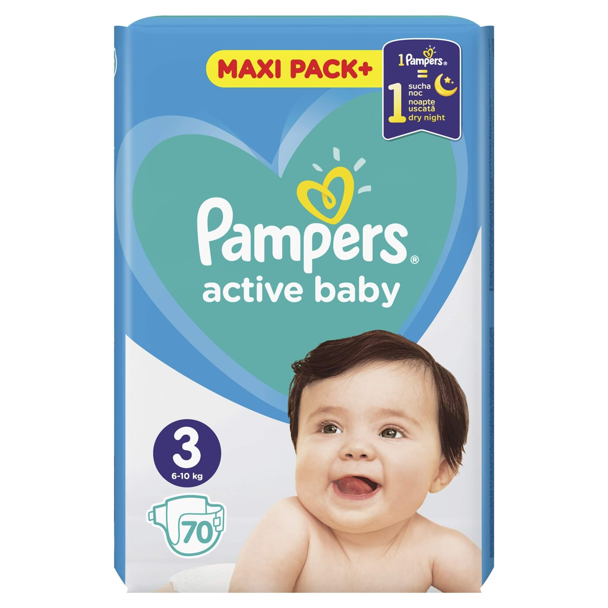 pampers dry active