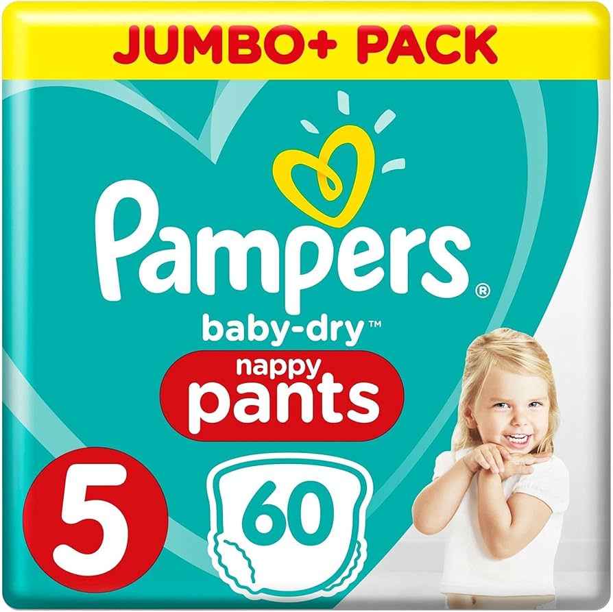 pampers nappies size 5