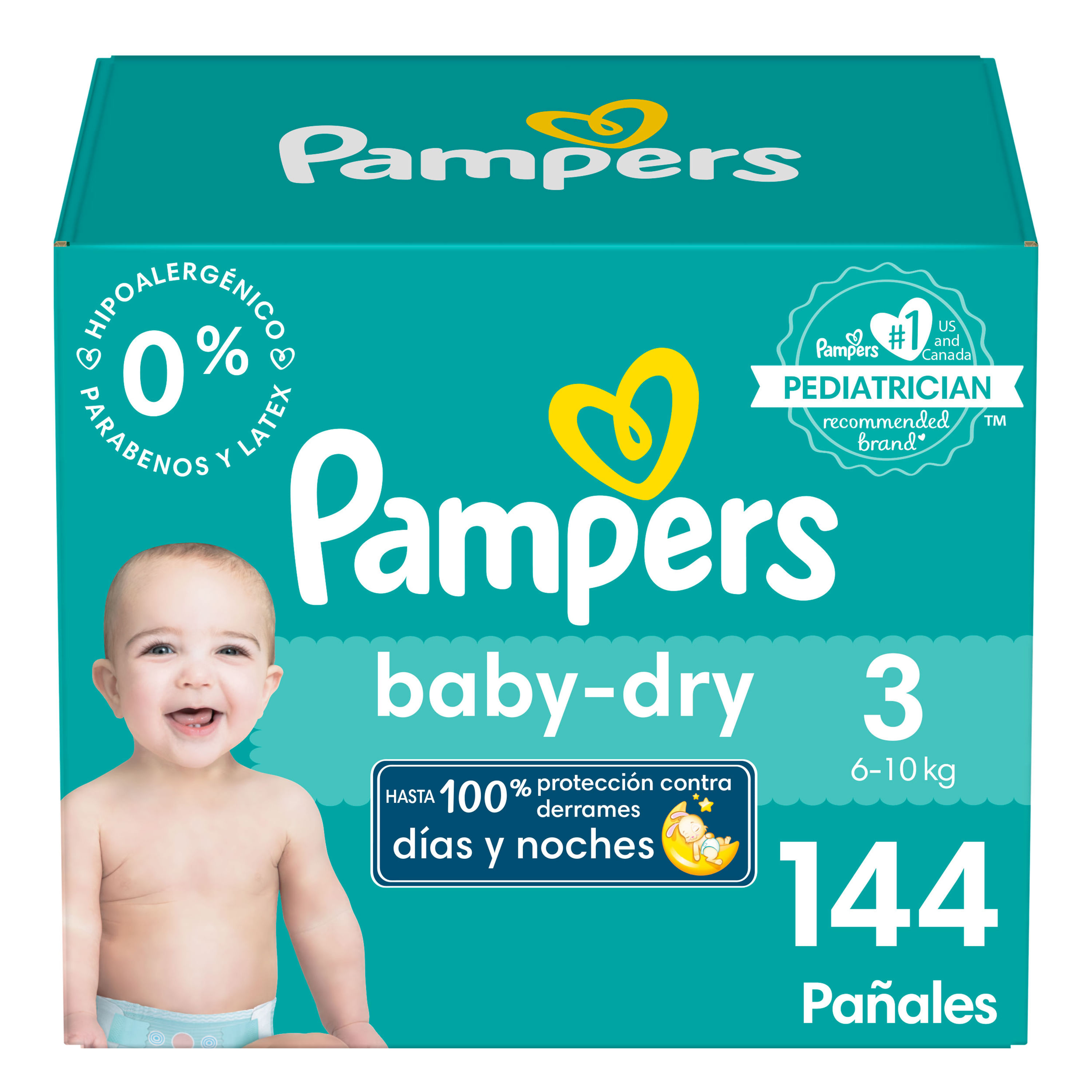 pampers new baby dry 1 144