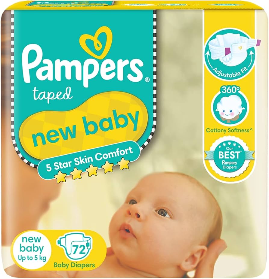 pampers new baby dry 2 72 szt cena