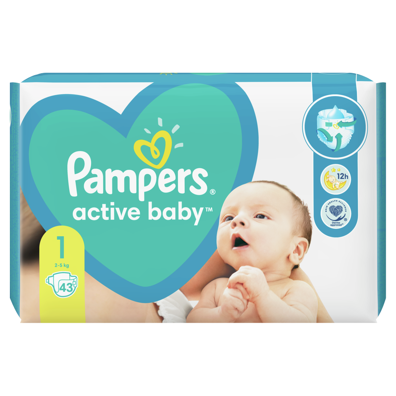 pampers new baby-dry pieluszki newborn wycięcie na pępek