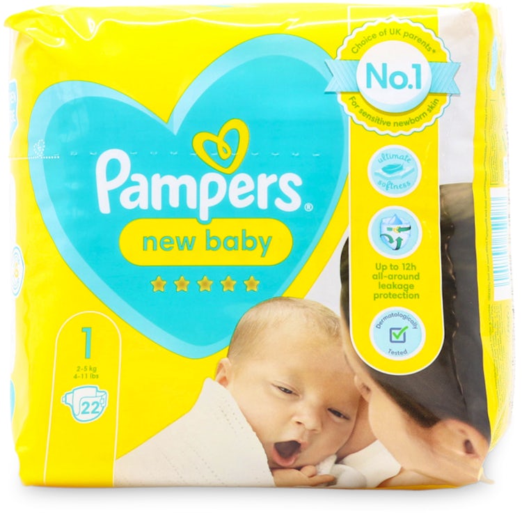 pampers new baby seal