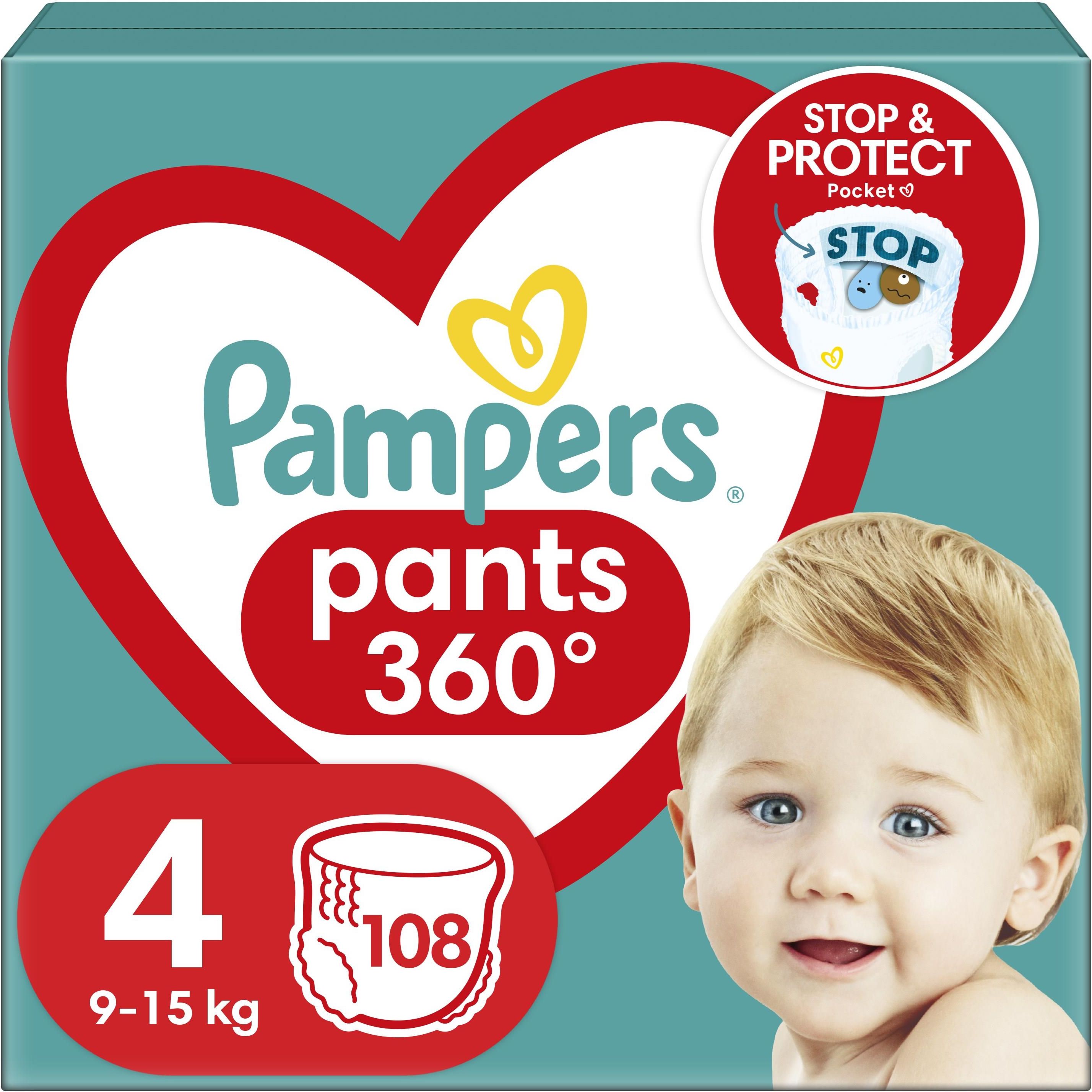 pampers pants 4 od ilu kg