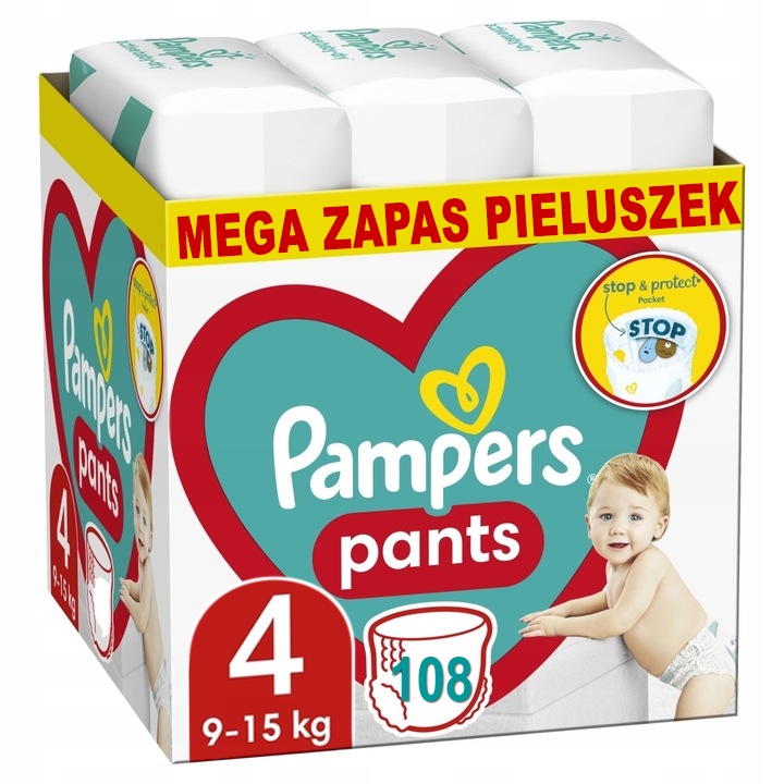 pampers pants 4 pieluchomajtki dla dzieci