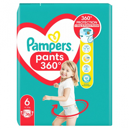 pampers pants pieluchomajtki 6