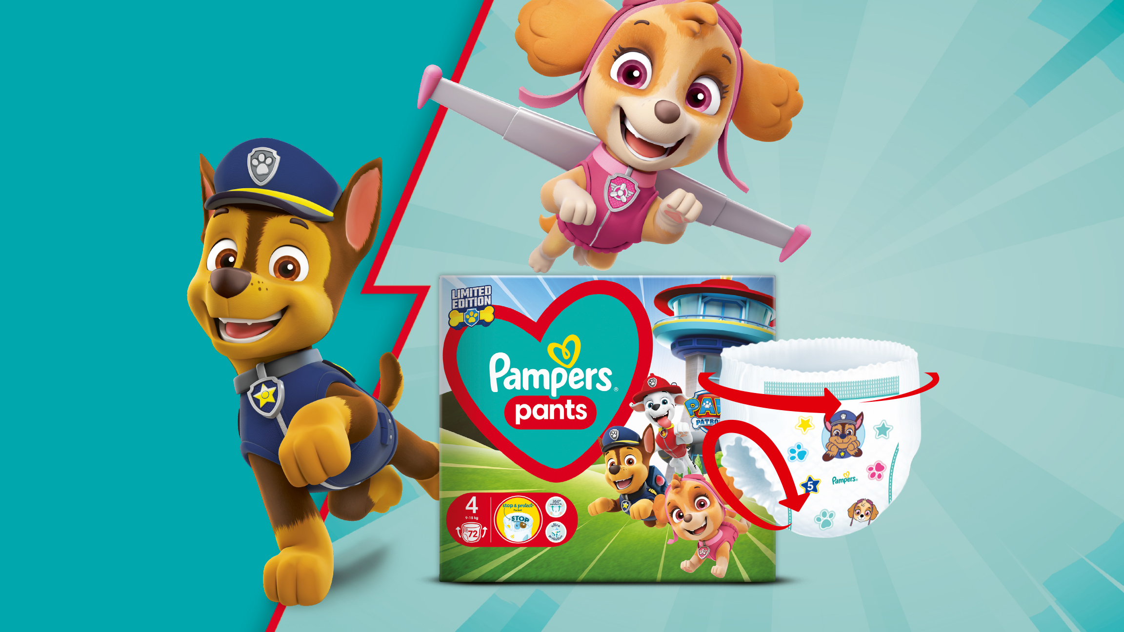 pampers pants przetwstuj