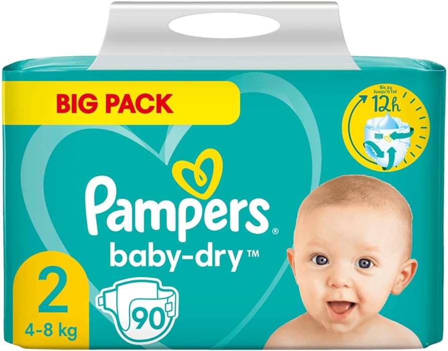 pampers pieluchy przedziały