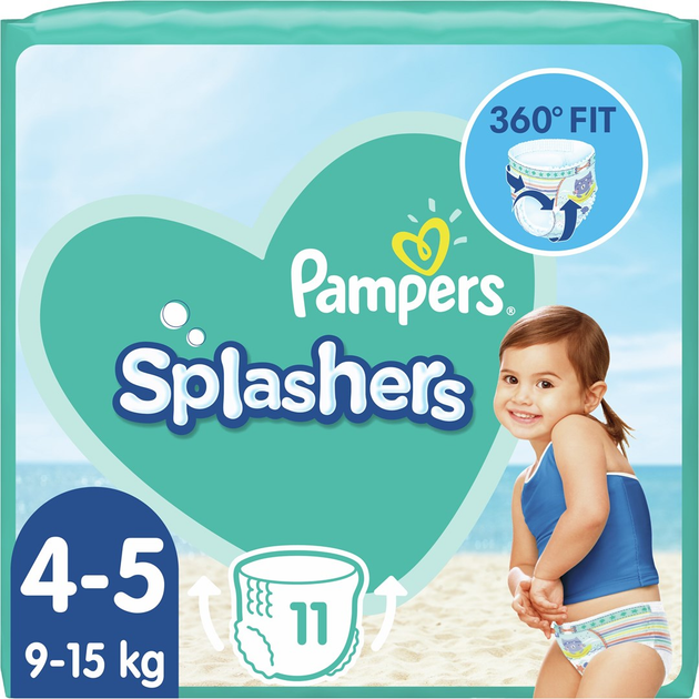 pampers pieluszki do pływania splashers 4