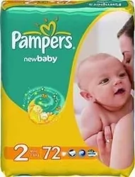 pampers pieluszki new baby 2 mini