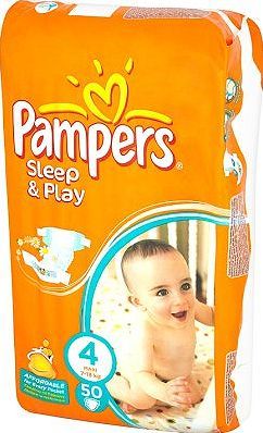 pampers pomaranczowe 4