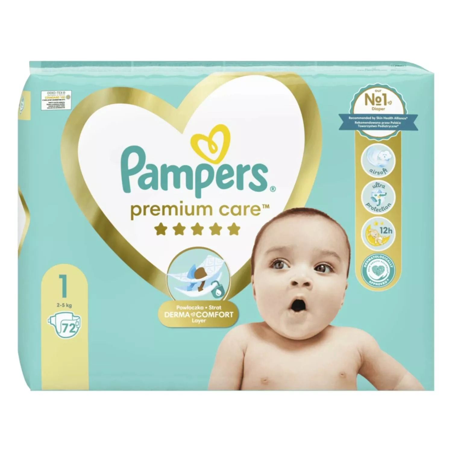 pampers premium care 1 skład