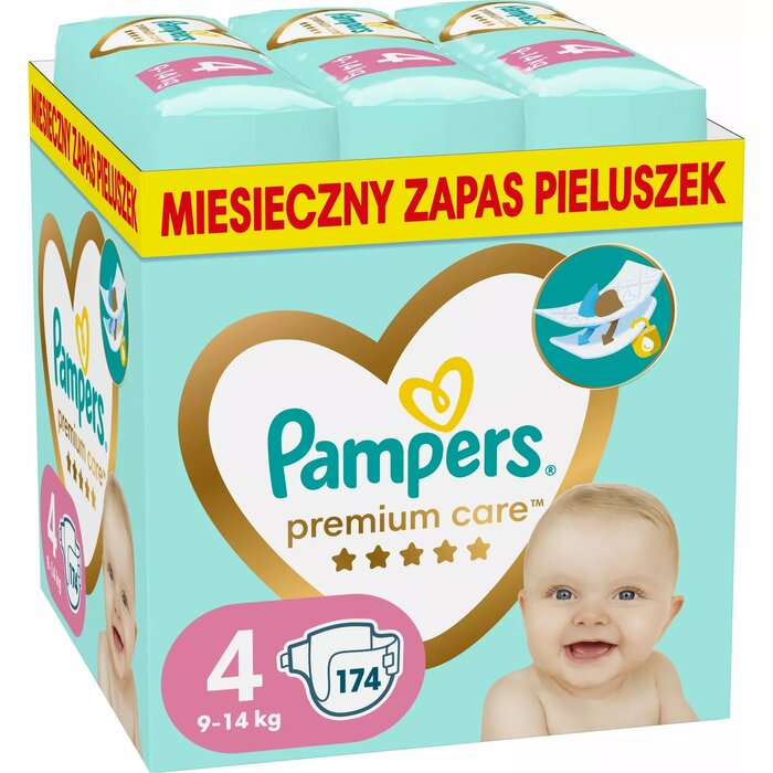 pampers premium care 3 204 szt