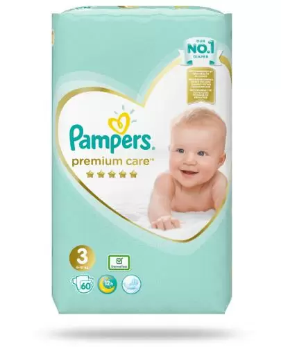 pampers premium care 3 60 sztuk cena