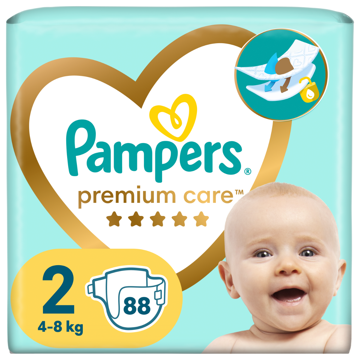 pampers premium care 5 88 szt