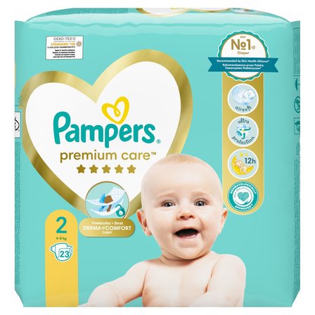 pampers premium care białe cena