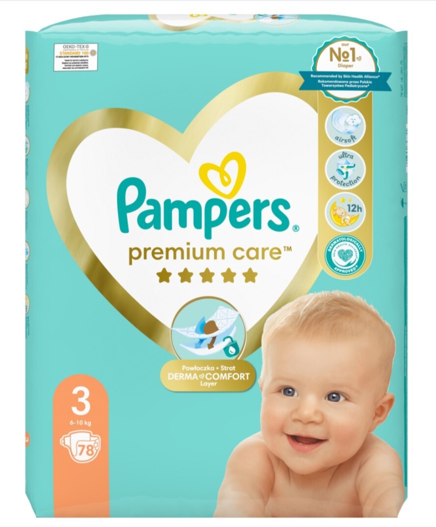 pampers premium care oswiecim