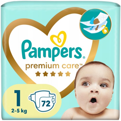 pampers premium care pieluchy 1 newborn 88 sztuk