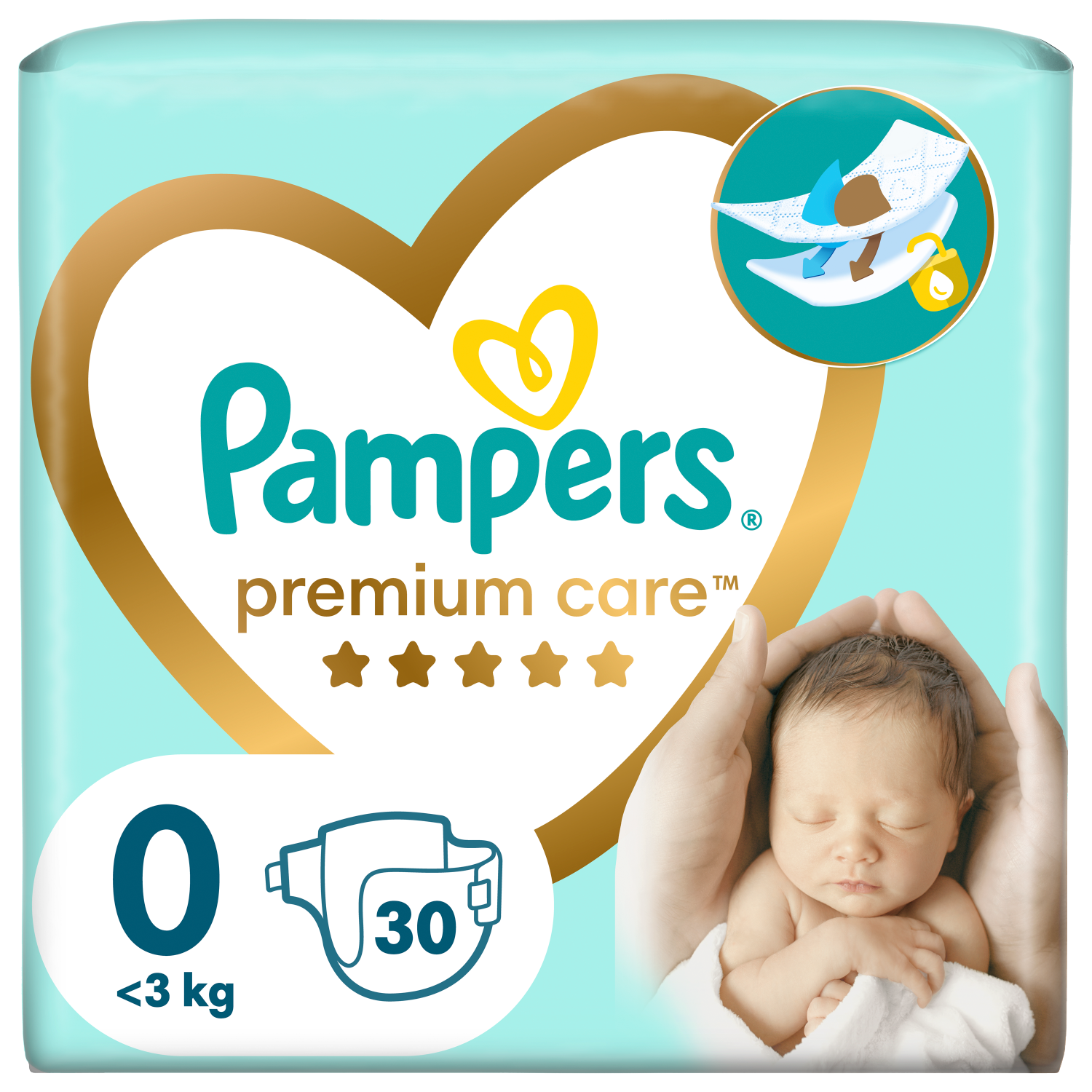 pampers premium care pieluchy rozmiar 0 newborn