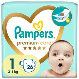 pampers premium care pieluchy rozmiar 1 newborn 2-5kg 22 sztuki