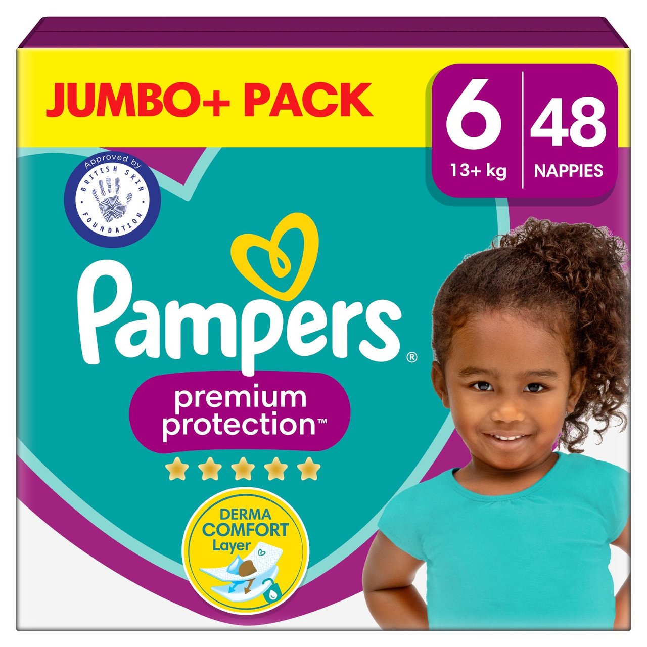 pampers premium protection active fit