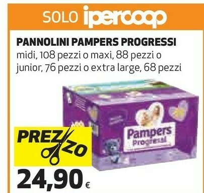 pampers prezzo coop