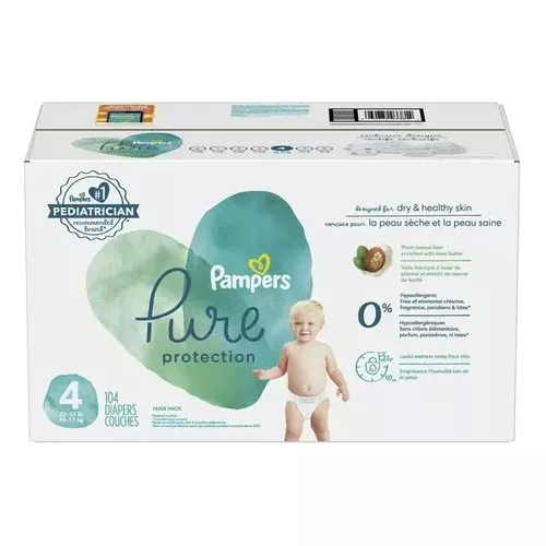 pampers pure protection 4