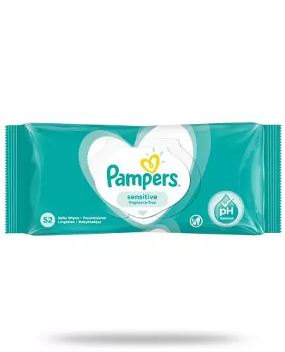 pampers sensitive chusteczki cena