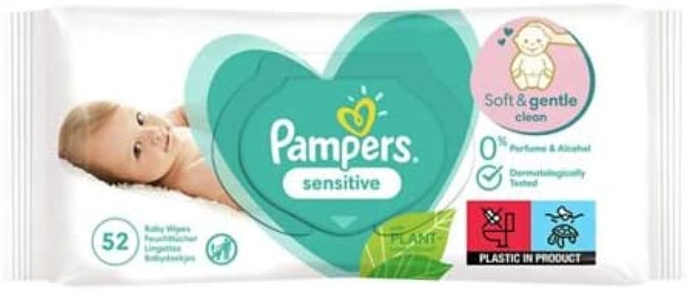 pampers sensitive chusteczki zapach