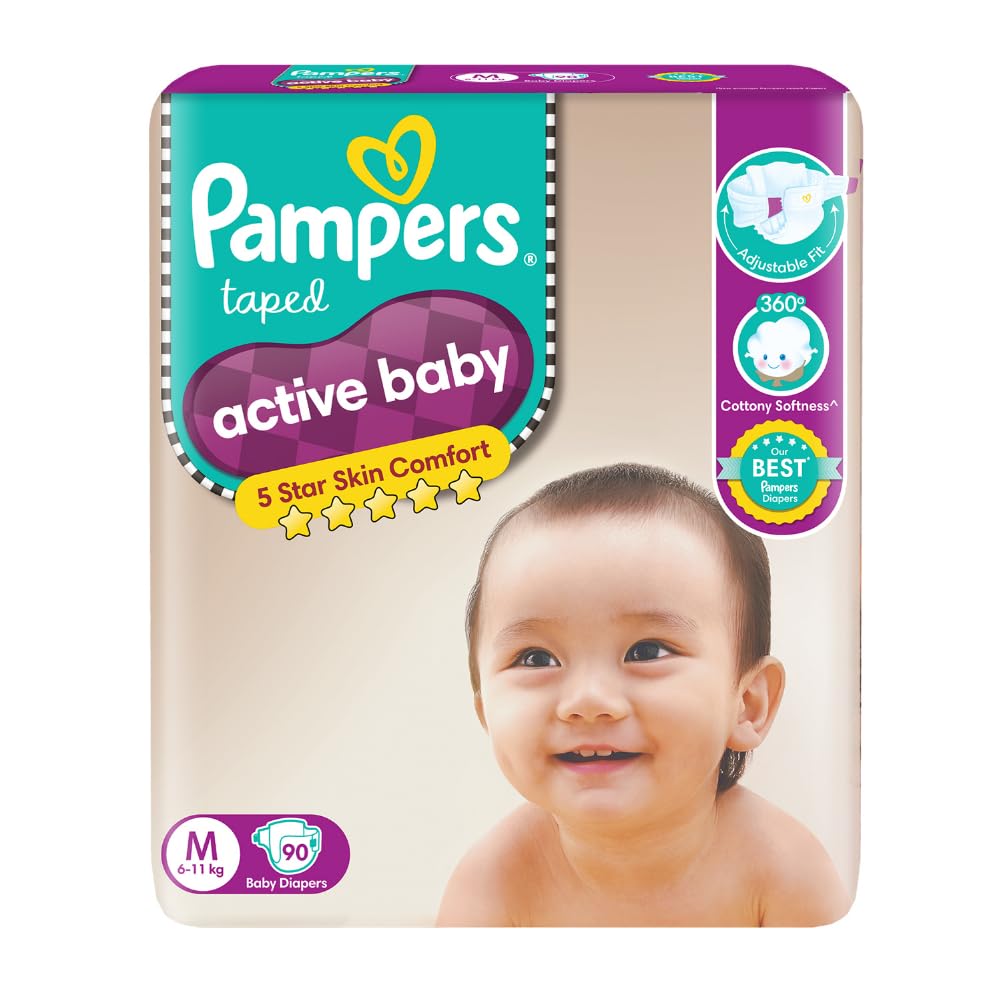 pampers sleep and play an active baby