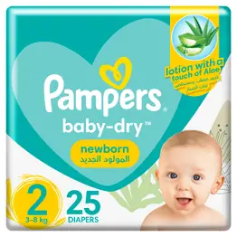 pampers soft and dry 2