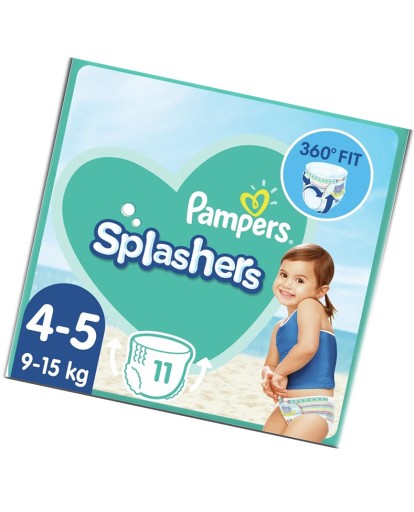pampers splashers 4-5 rozmiar