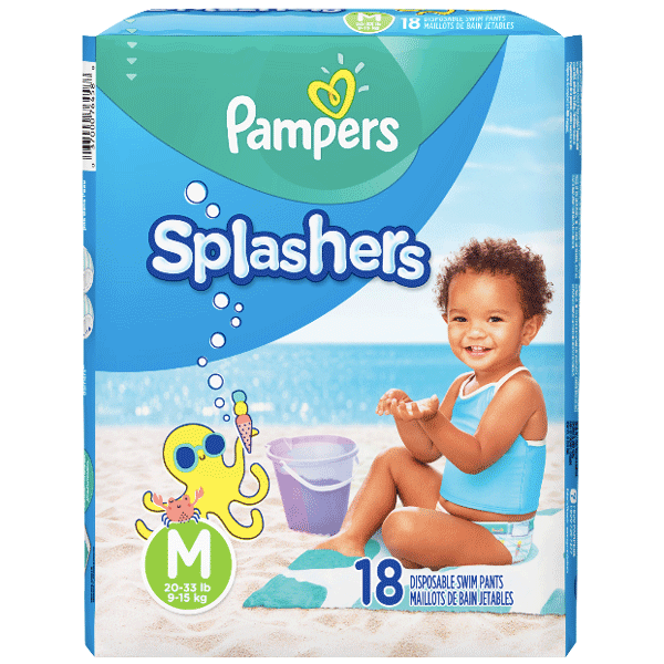 pampers water