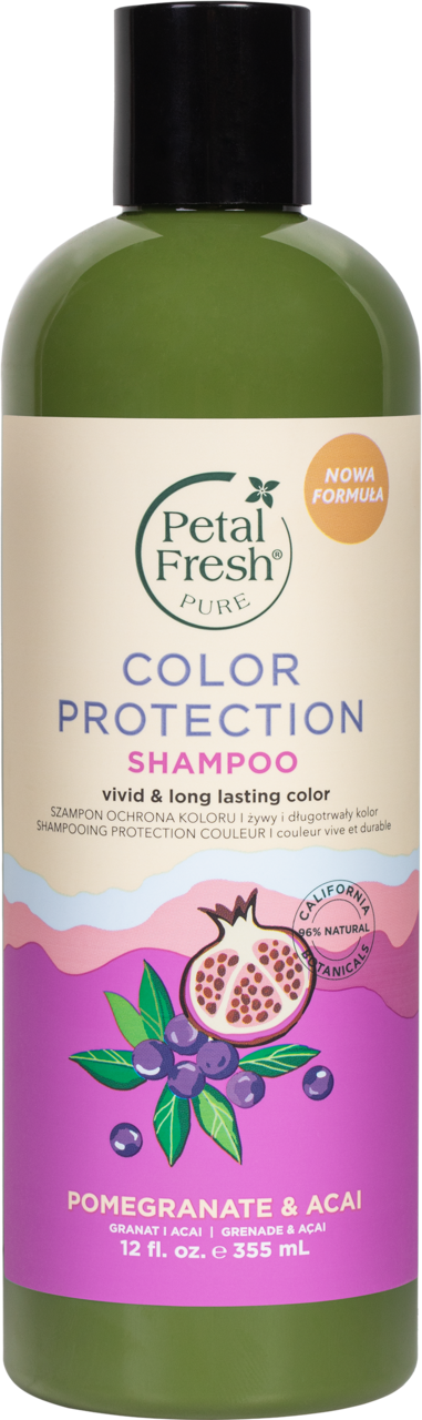 petal fresh pure szampon do włosów farbowanych granat i acai