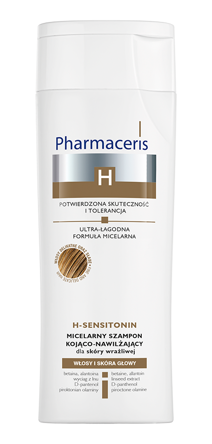 pharmaceris h sensitonin micelarny szampon kojąco-nawilżający