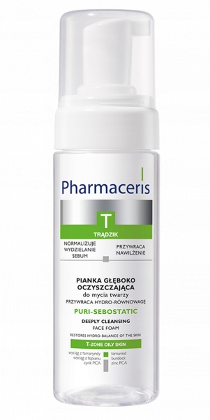 pharmaceris pianka do mycia twarzy