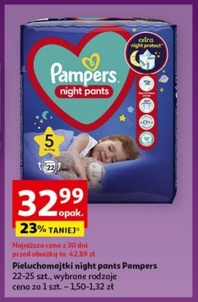 pieluchomajtki pampers tesco