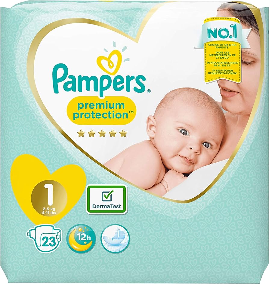 pieluchy 1 new baby pampers