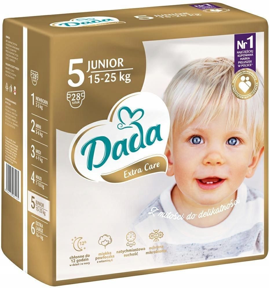 pieluchy dada extra care junior 42 szt