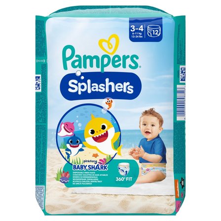 pieluchy do pływania pampers dla dzieci